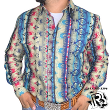 Load image into Gallery viewer, WRANGLER CHECOTAH MULTI COLOR - MENS SHIRT - 112330352