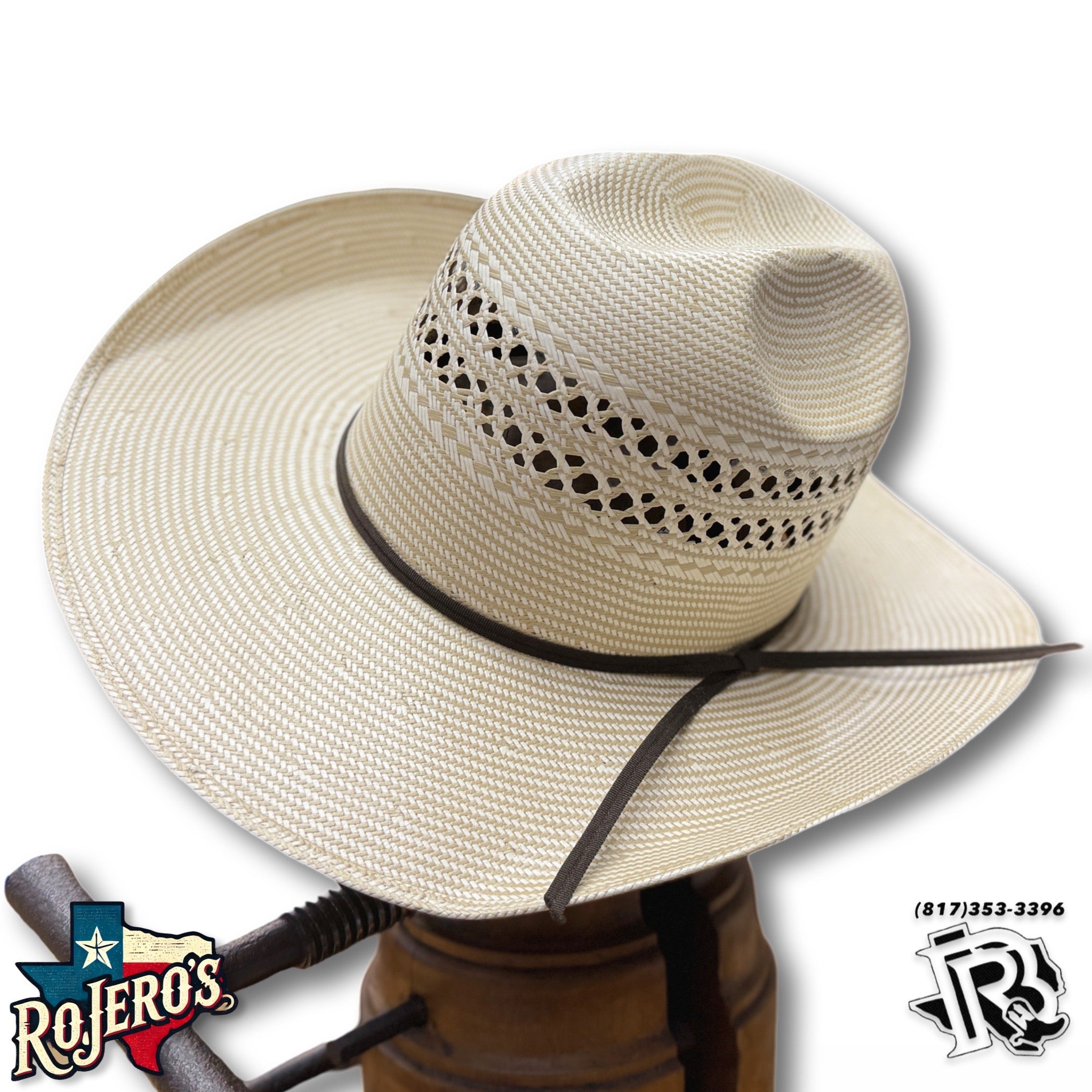 “ OPEN RANGE “ | RODEO KING STRAW COWBOY HAT