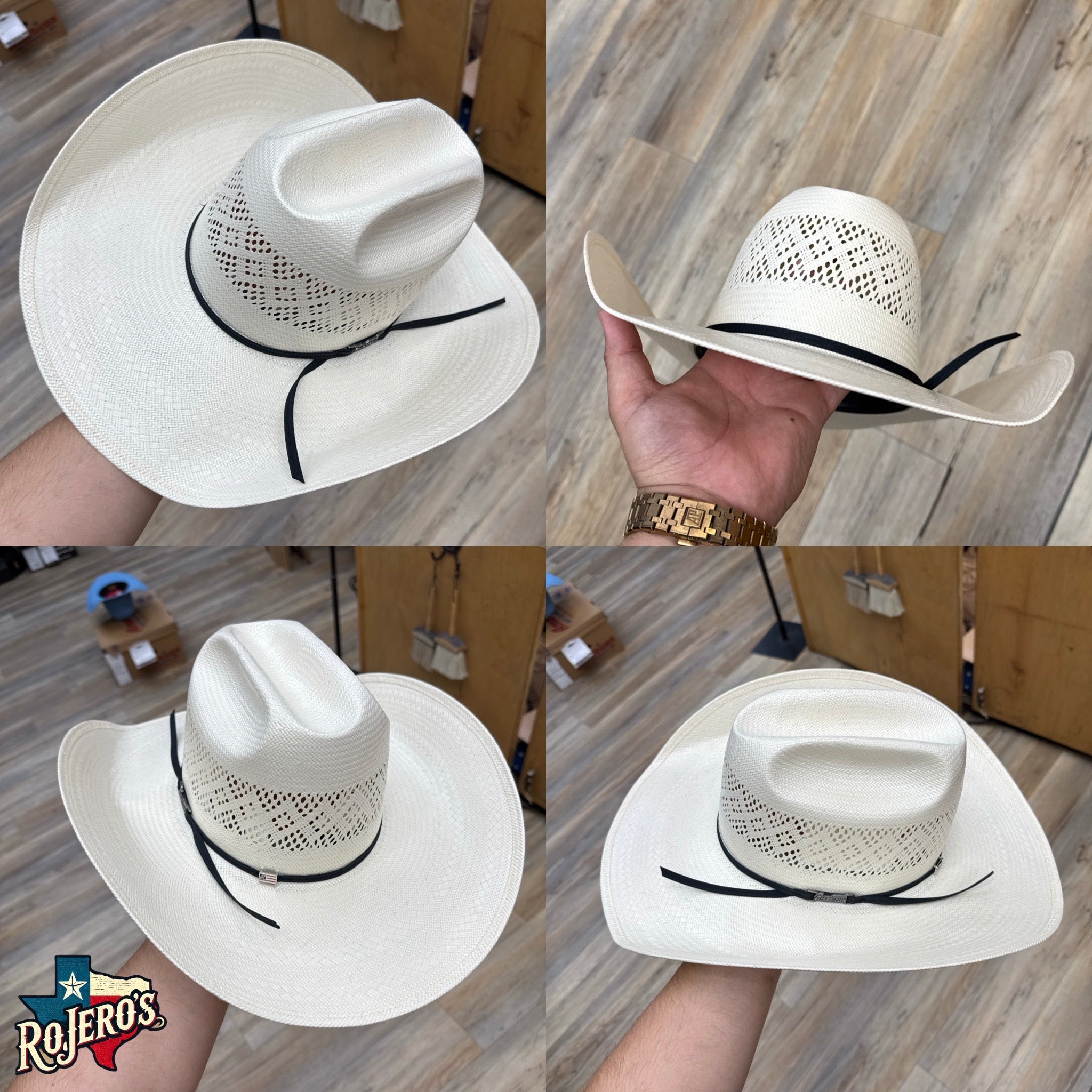 “ 8300 “ | AMERICAN HAT COWBOY STRAW HAT