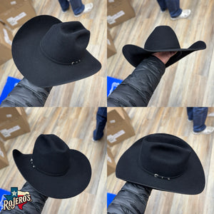 7X BLACK | RODEO KING FELT COWBOY HAT