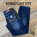 “ Damian “ | Kids Western Jeans Stone Wash Blue