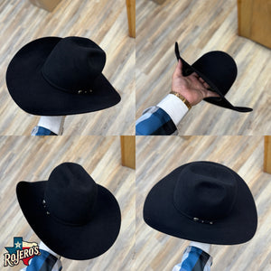 7X BLACK | RODEO KING FELT COWBOY HAT