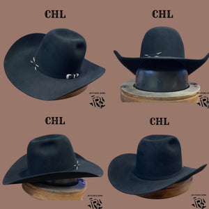 RDR 6X BLACK | MEN WESTERN FELT HAT