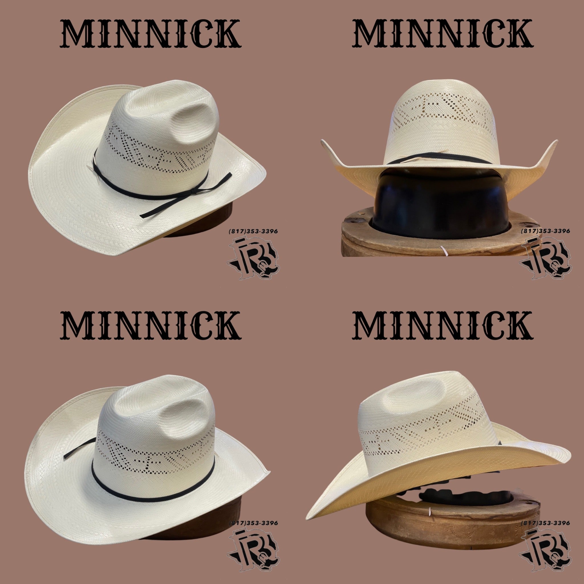 CROSS RODEO KING STRAW COWBOY HAT IVORY Botas Rojero