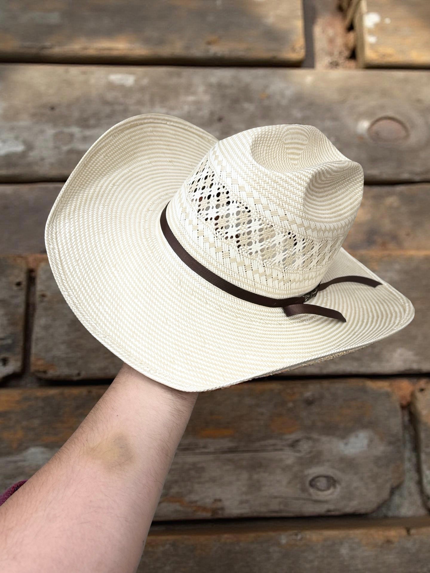 “ 1011 “ | AMERICAN HAT MEN COWBOY STRAW HAT 4 1/4 inch brim