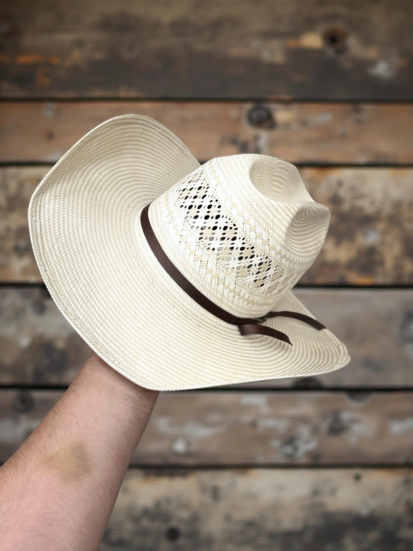 “ 1011 “ | AMERICAN HAT MEN COWBOY STRAW HAT 4 1/4 inch brim