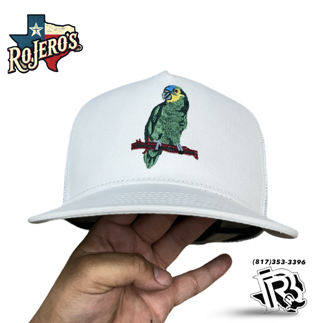 “ El Pericazo “ | MEN WESTERN CAP WHITE TRUCKER CAP