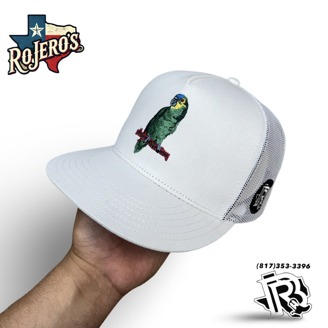 “ El Pericazo “ | MEN WESTERN CAP WHITE TRUCKER CAP