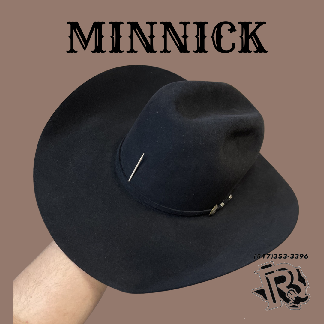 100X BLACK | RODEO KING FELT COWBOY HAT