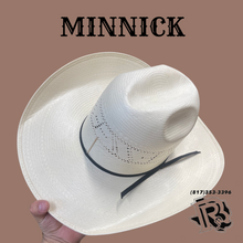 Load image into Gallery viewer, “ CROSS “ | RODEO KING STRAW COWBOY HAT IVORY