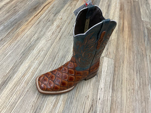 MEN’S WESTERN BOOT FISH PRINTED SHEDRON