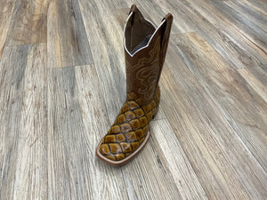 MEN’S WESTERN PRINTED FISH BOOTS