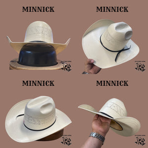 “ CROSS “ | RODEO KING STRAW COWBOY HAT IVORY