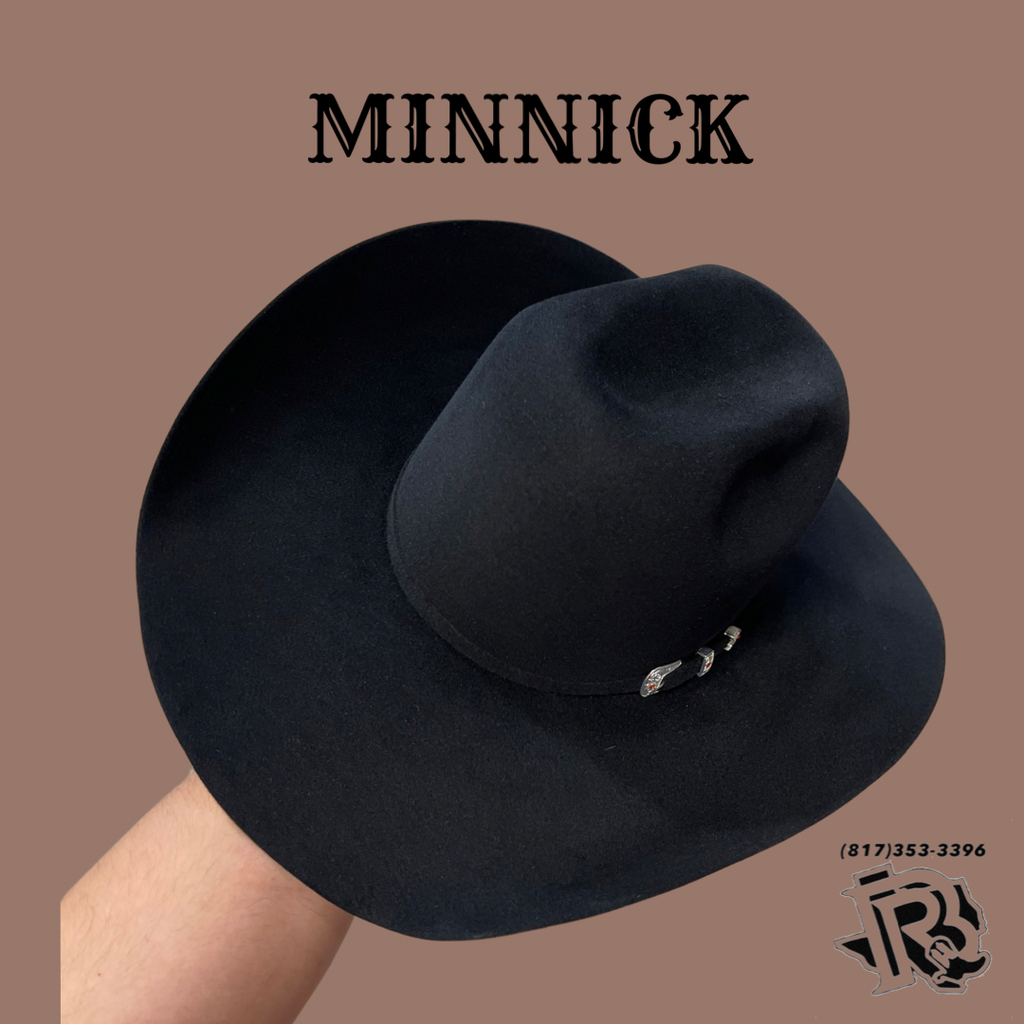 RDR 6X BLACK | MEN WESTERN FELT HAT – Botas Rojero
