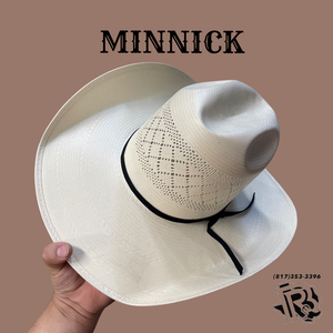 “ DOUBLE DIAMOND “ | COWBOY WESTERN STRAW HAT IVORY RODEO KING 4 1/4” brim