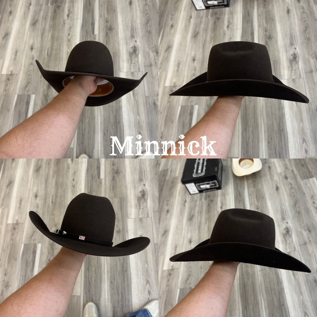 7X CHOCOLATE | AMERICAN HAT FELT COWBOY HAT