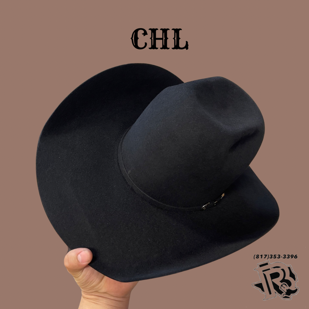 10X BLACK | RODEO KING COWBOY FELT HAT