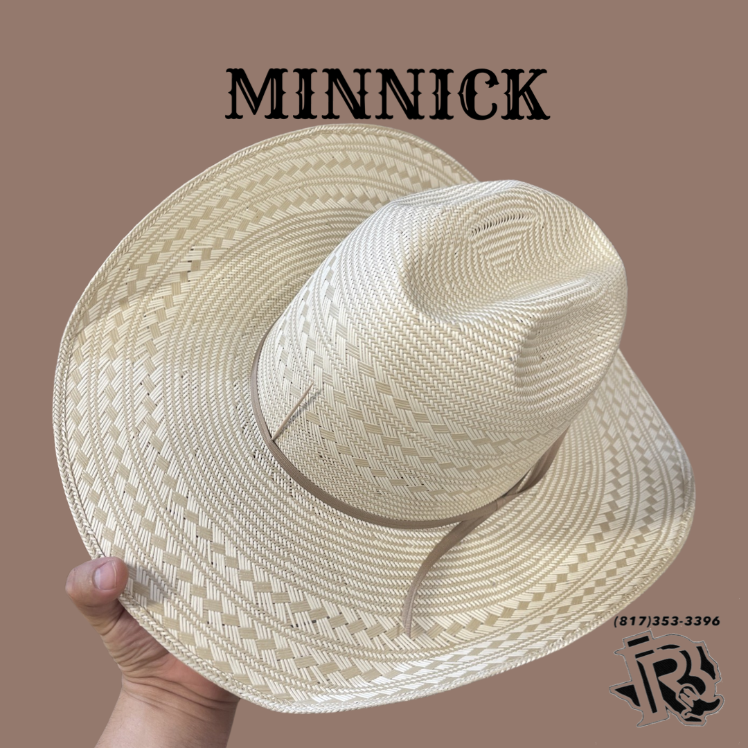 “ Waxahachie “ | MEN WESTERN COWBOY STRAW HAT 4 1/4 INCH BRIM
