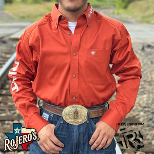ARIAT MNS RBR Flnl Drstr LS WK Sh BCH PLD Camicia Uomo ARIAT MNS RBR Flnl Drstr LS WK Sh BCH PLD Camicia Uomo