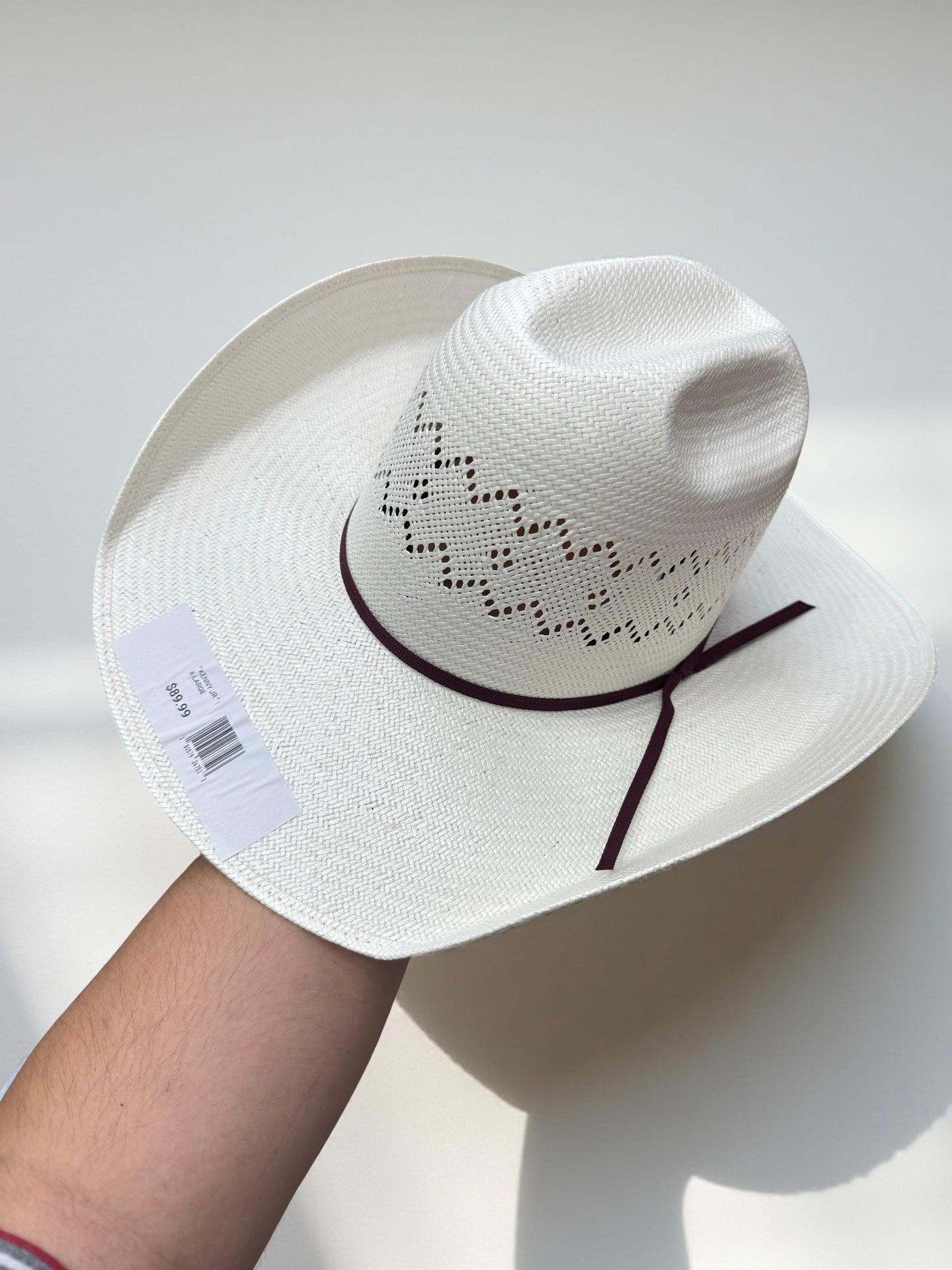 “ KENNY JR “ | IRON SPUR ™️ KIDS OPEN CROWN WESTERN HAT