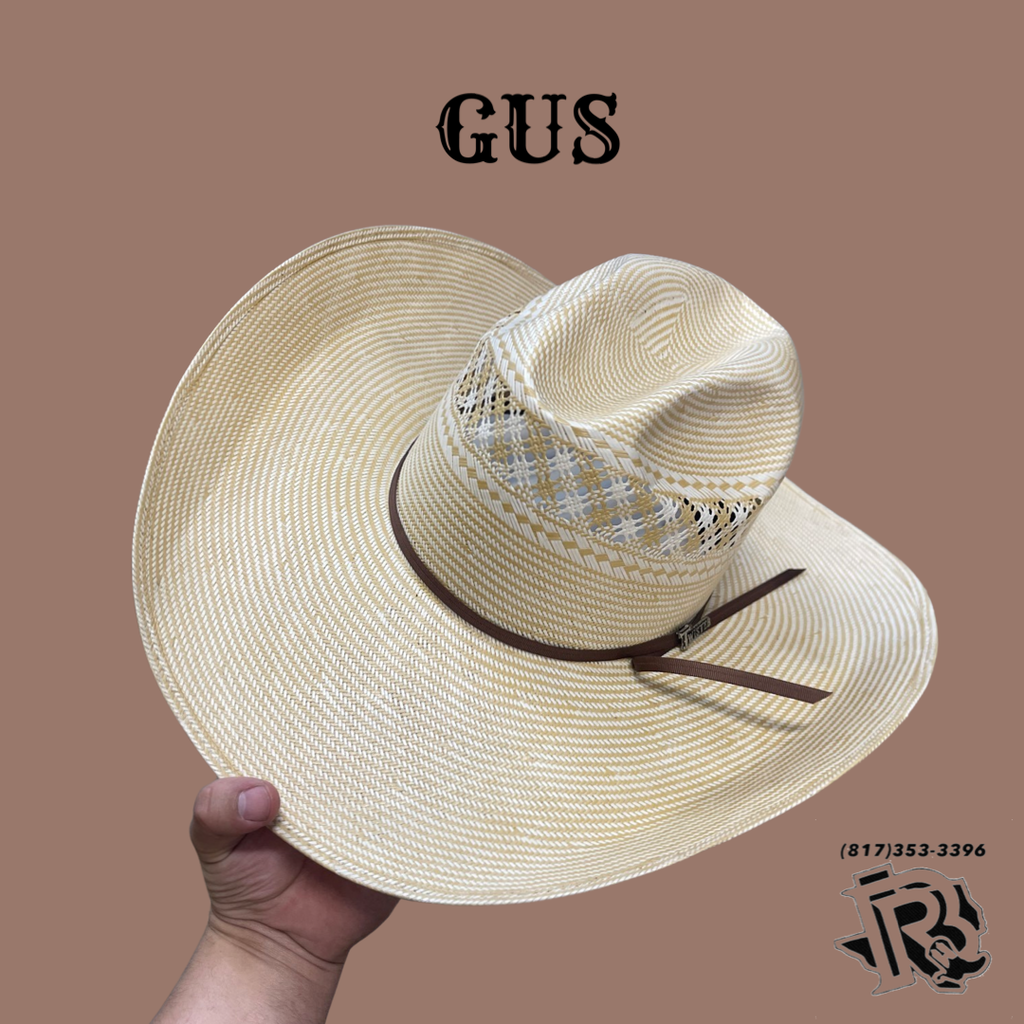 “ Louis “ | Men Western Straw Hat Tan 5 Inch Brim T73527