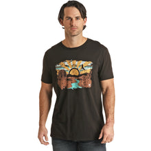 Load image into Gallery viewer, ROCK &amp; ROLL GRAPHIC TEE BLACK | RRUT21R063