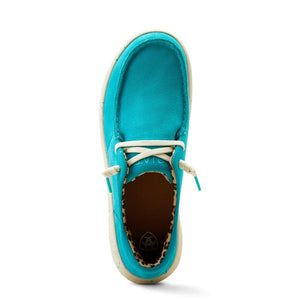 ARIAT WOMEN'S HILO BRIGHTEST TURQUOISE SLIP ON SHOES | 10050971 BBB