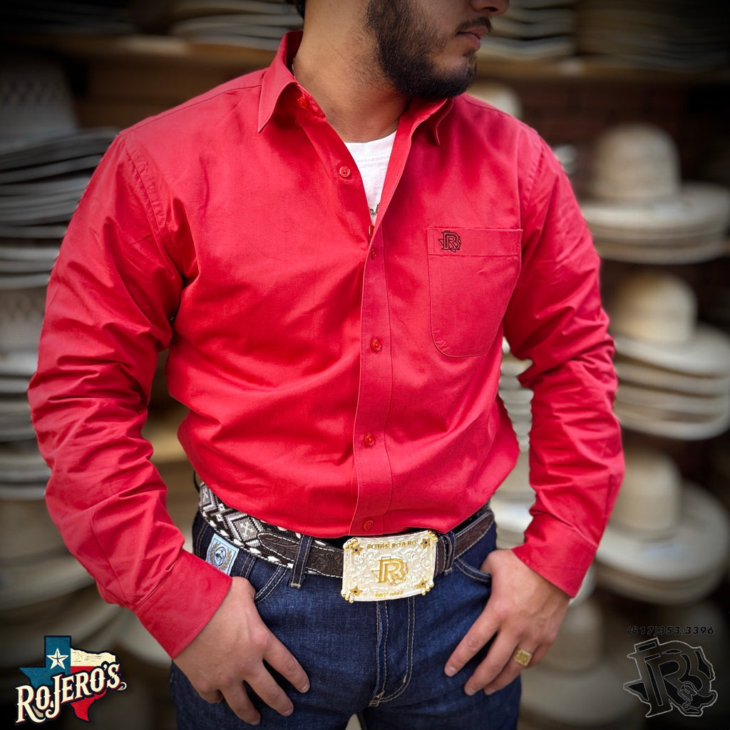 “ Eddy “ | ( Buckskin ) MEN WESTERN LONG SLEEVE BUTTON UP SHIRT IRON SPUR ™️