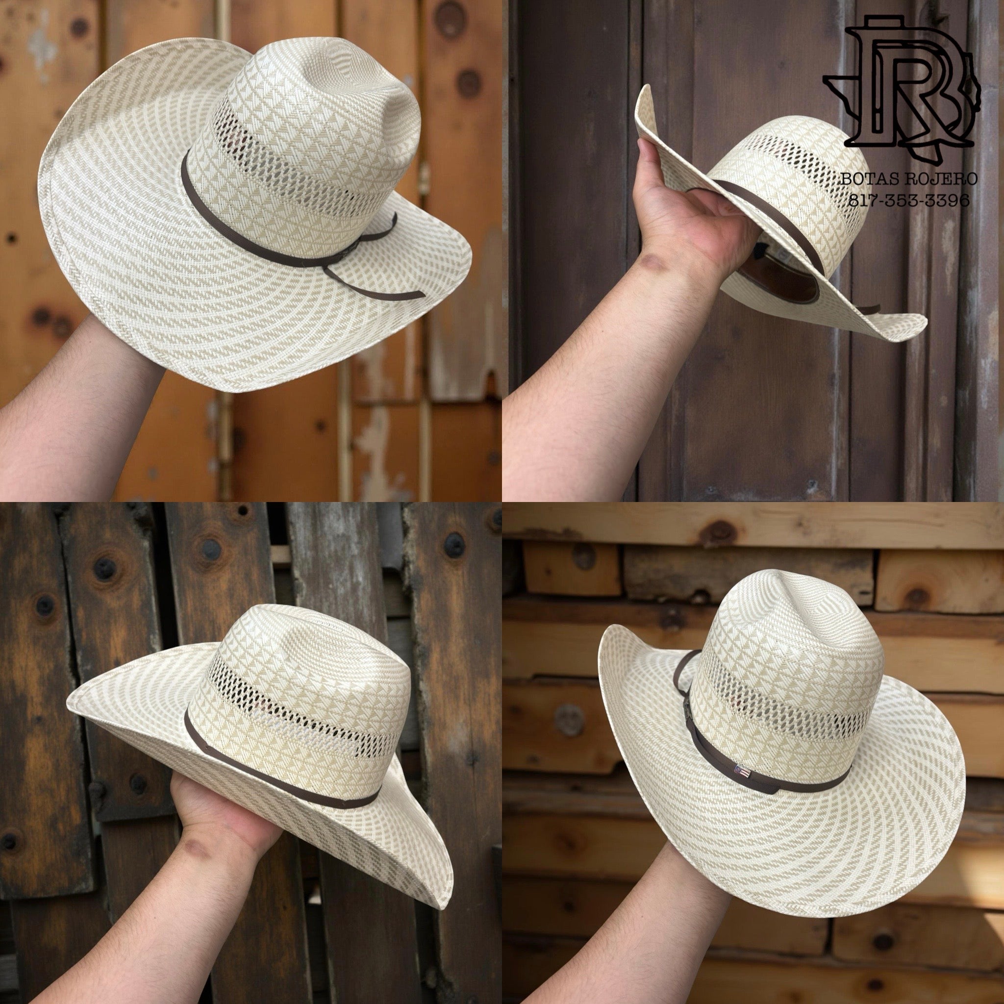 “ 6100 “ | AMERICAN HAT COWBOY STRAW HAT