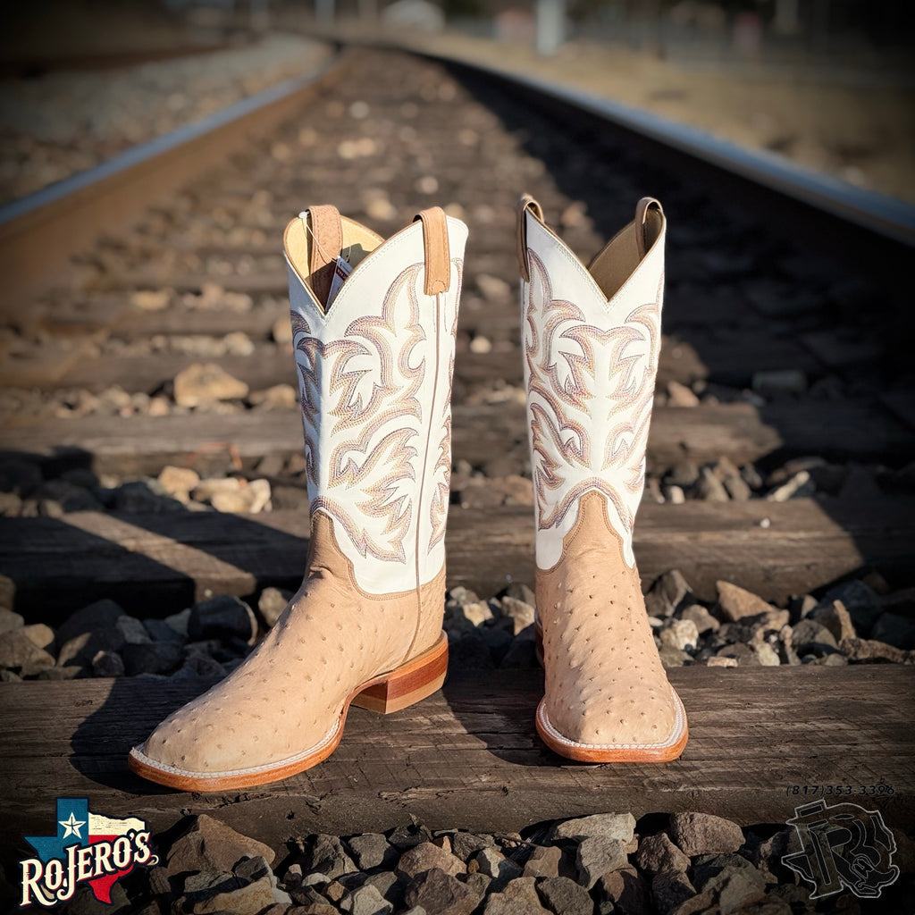 “ PASCOE “ | ANTIQUE TAN FULL QUILL JUSTIN BOOTS #8572