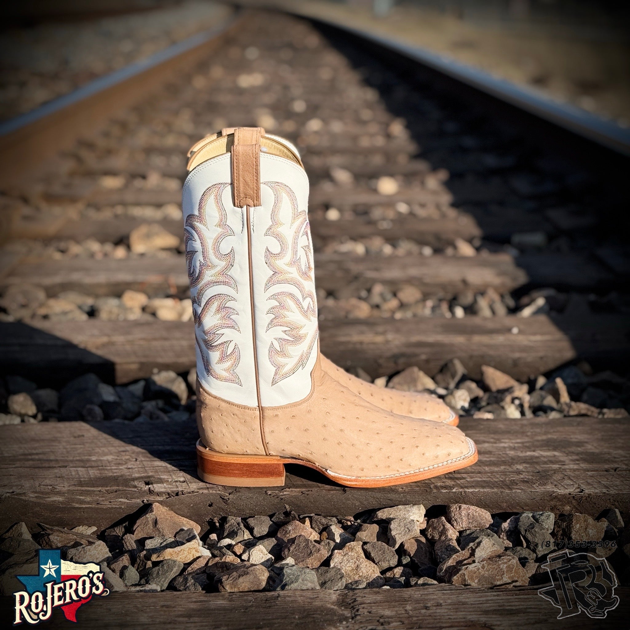 “ PASCOE “ | ANTIQUE TAN FULL QUILL JUSTIN BOOTS #8572