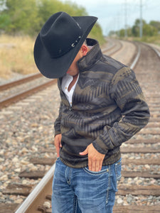 Mens sales western sweater