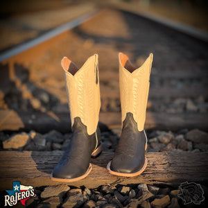 ‘’LALO’’ MENS BLACK WESTERN BOOTS MORELIA