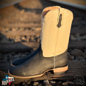 ‘’LALO’’ MENS BLACK WESTERN BOOTS MORELIA