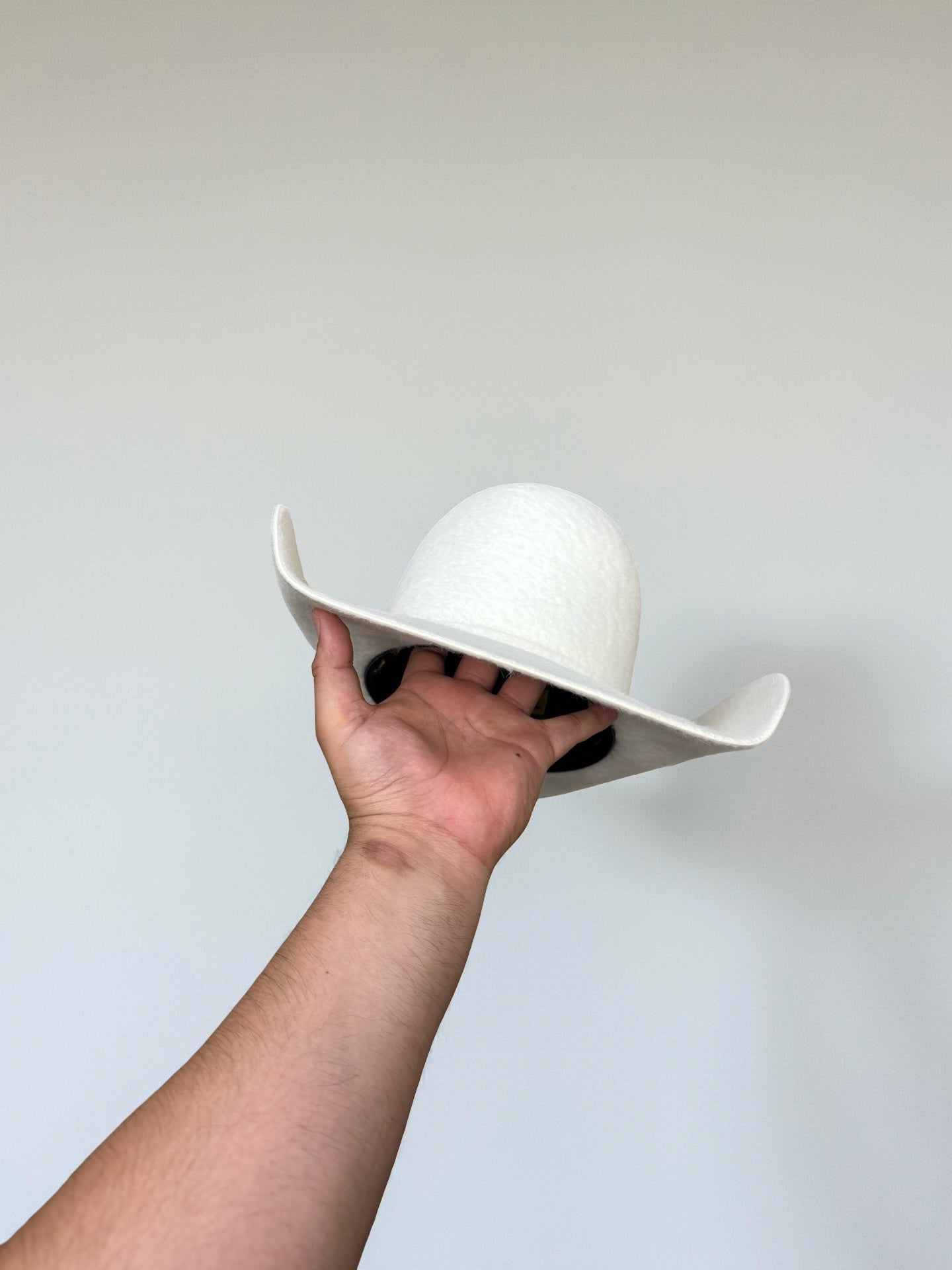 10x GRIZZLY | WHITE RODEO KING WESTERN COWBOY FELT HATS