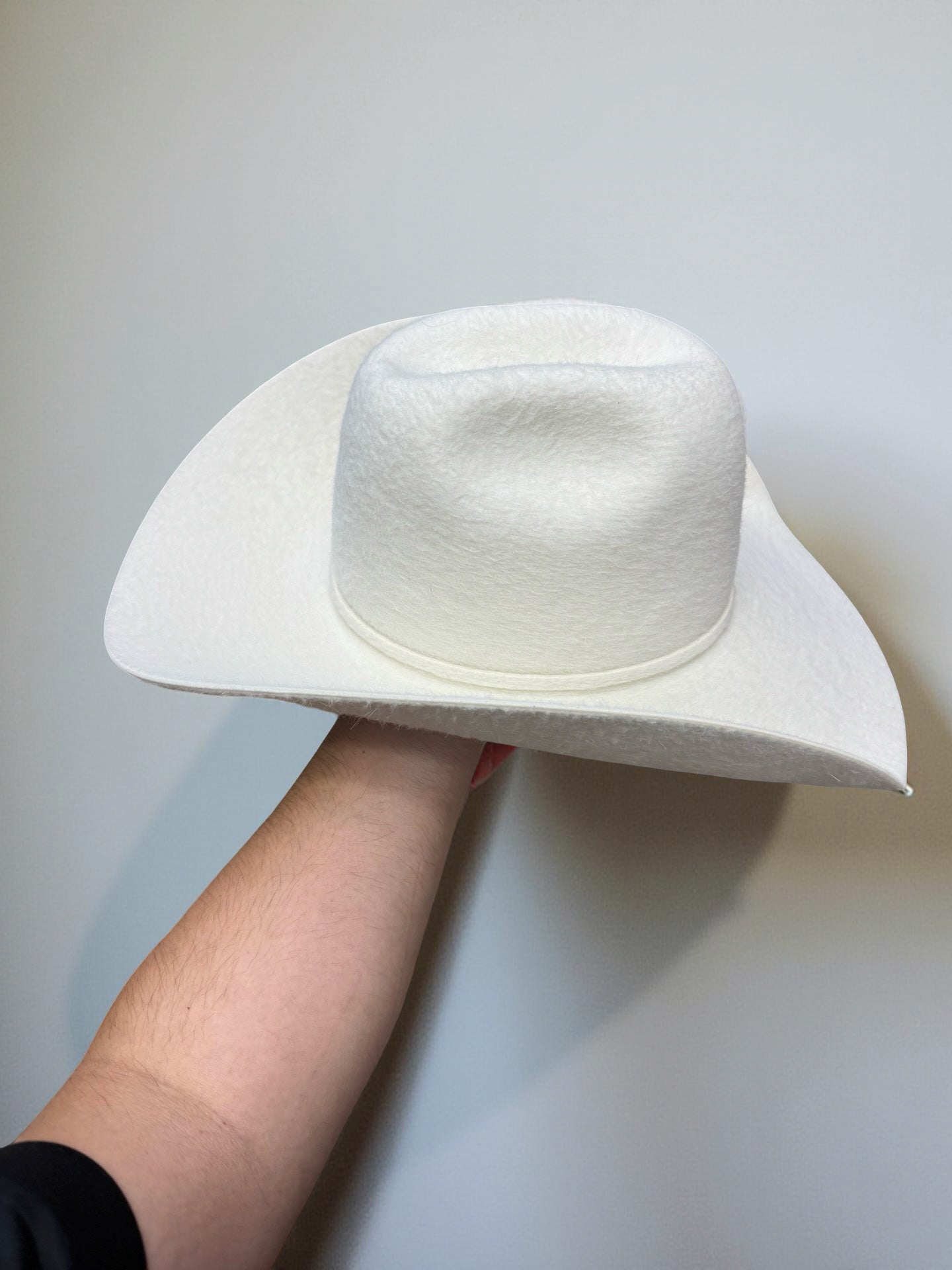 10x GRIZZLY | WHITE RODEO KING WESTERN COWBOY FELT HATS