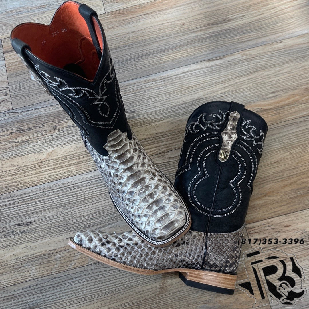 “ Maverick “ PYTHO_N NATURAL WESTERN BOOT HOMETOWN