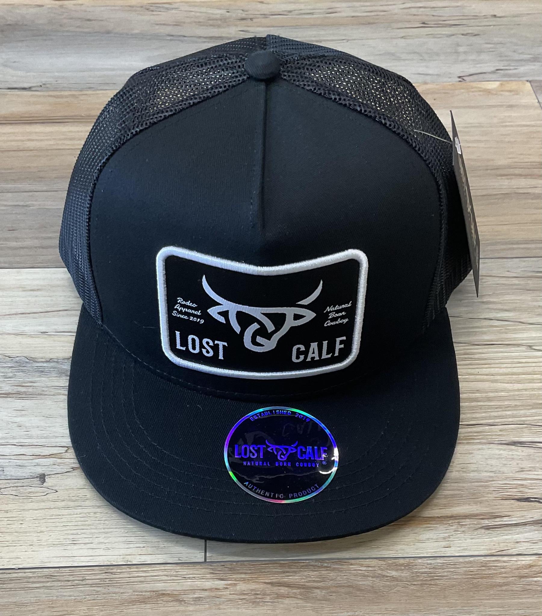 “ ADRIEL  “ | MEN CAP RODEO BLACK LOST CALF