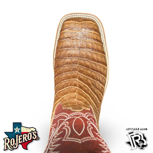 “ Henry “ | ANDERSON BEAN WESTERN BOOTS SQUARE TOE POST OAK