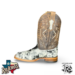 “ Dean “ | MEN SQUARE TOE WESTERN BOOTS COWHIDE  PRO3008