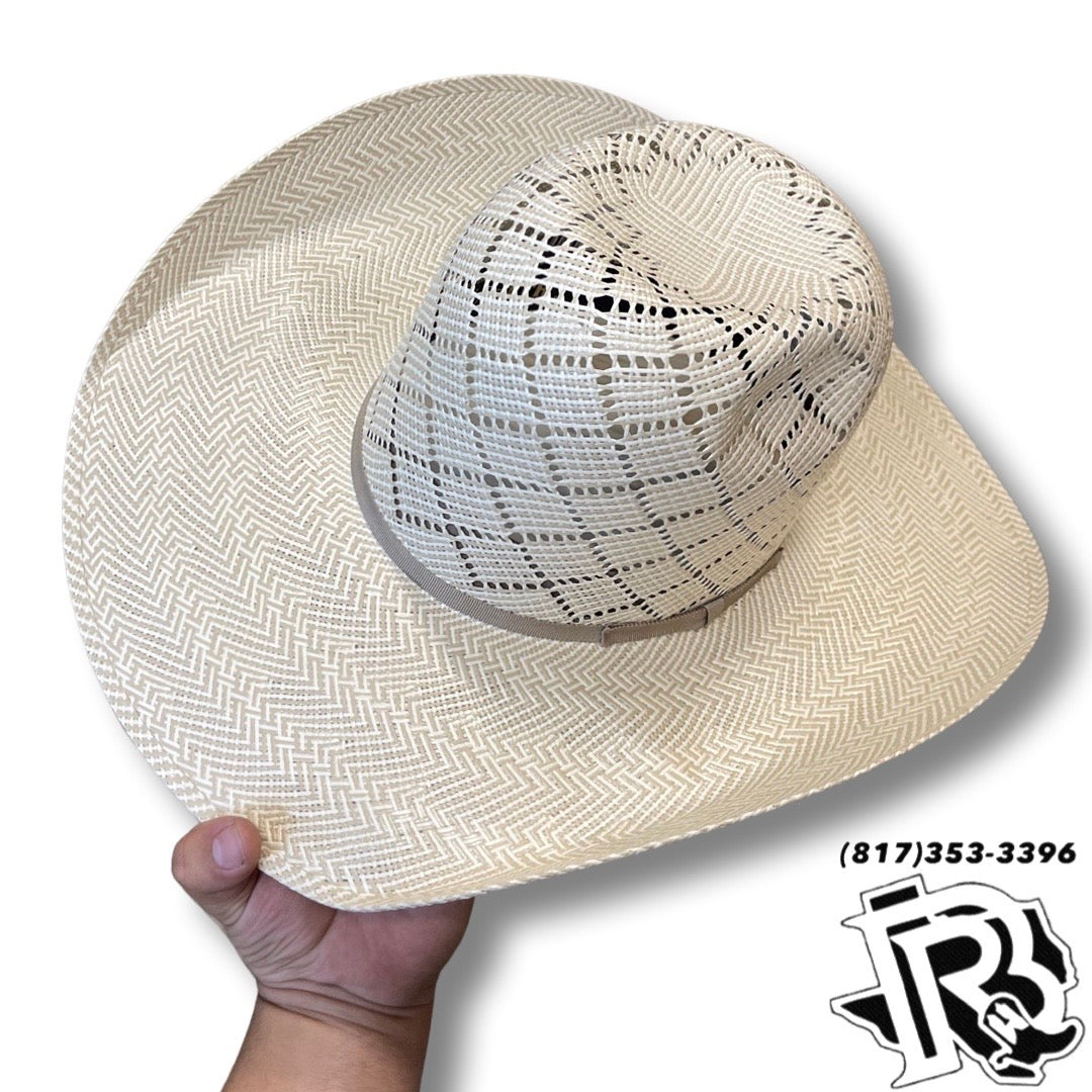TWISTER 10X STRAW | Shantung Straw Ribbon Brown T73645