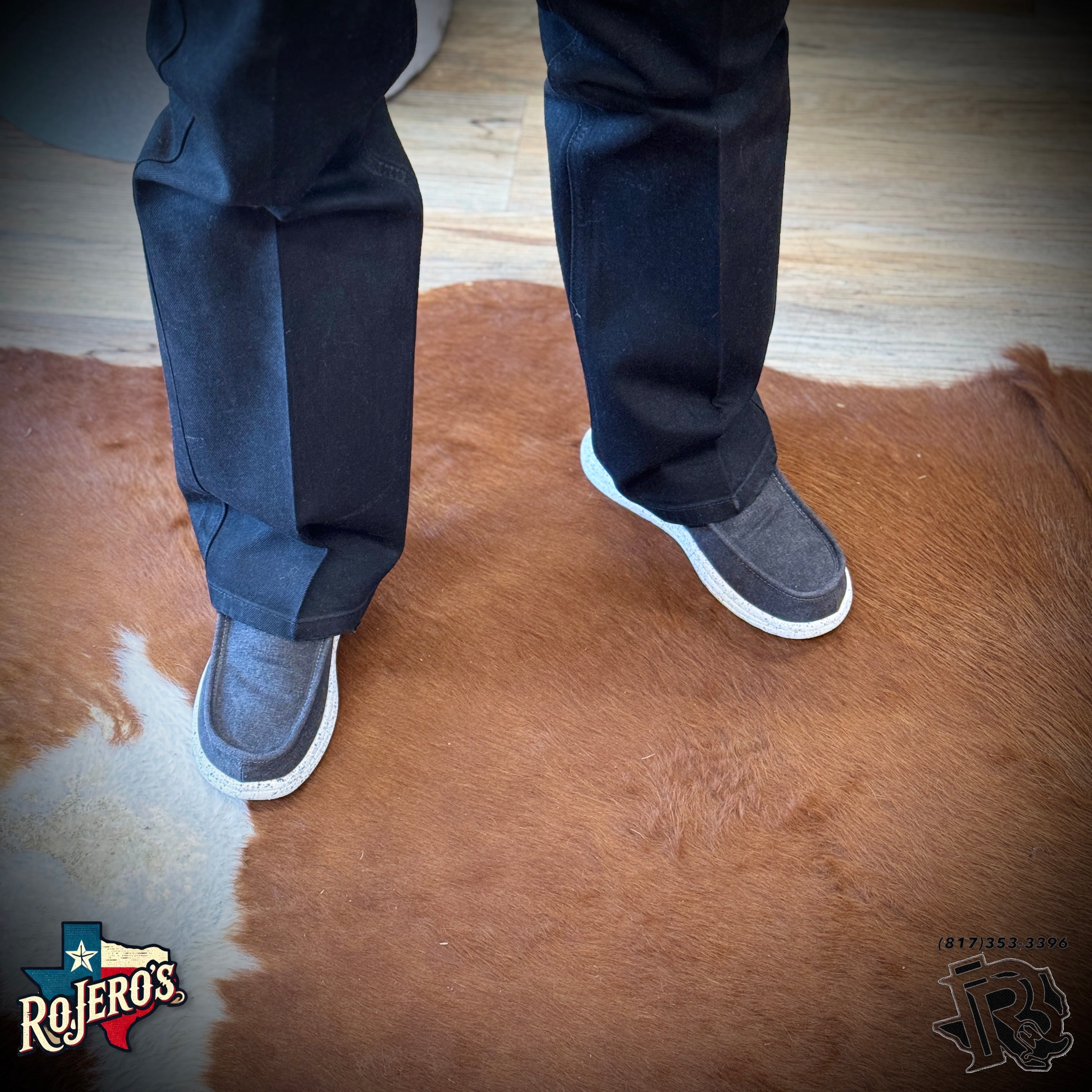 “ PAUL “ | BLACK MEN'S CASUAL CANVAS SHOE
