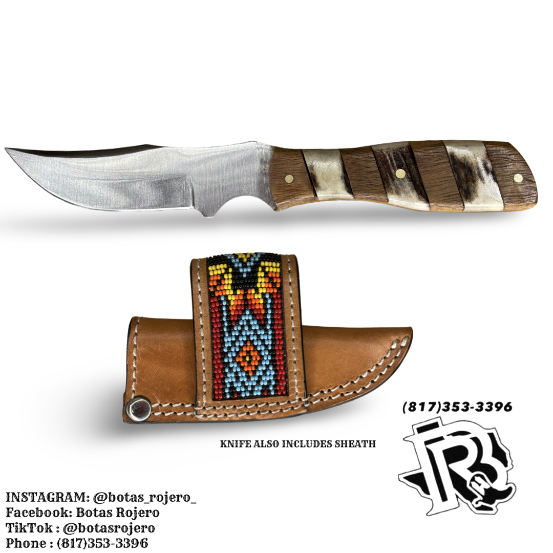 “ Anthony “ | MEN WESTERN KNIFE WITH AZTEC