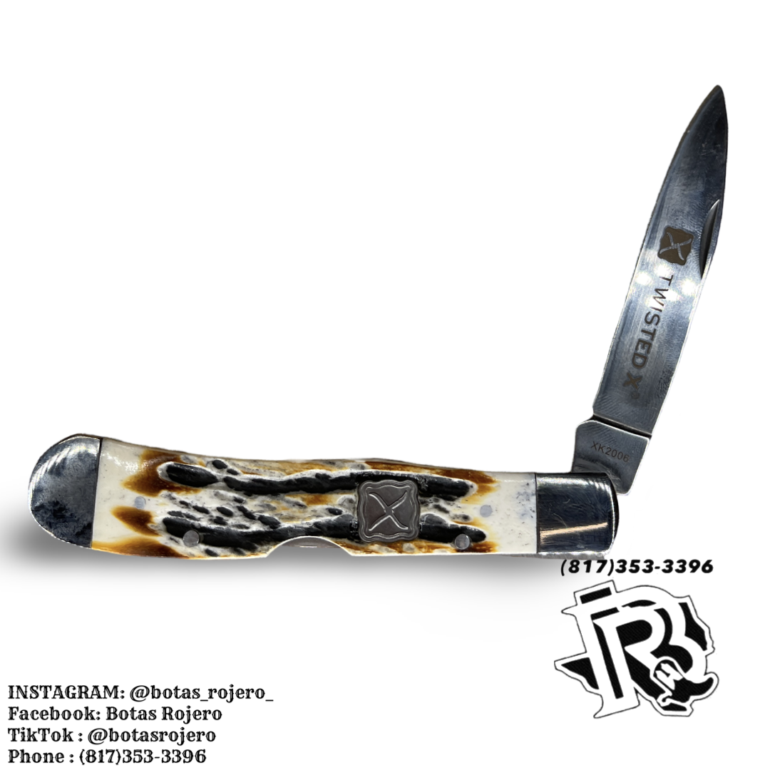 “ Henry “ | TWISTED X KNIFE AGED BONE XK2006
