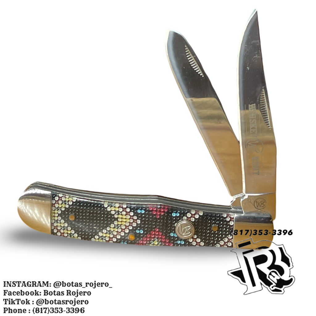“ Angel “ | WHISKEY BENT WESTERN POCKET  KNIFE WB11-11