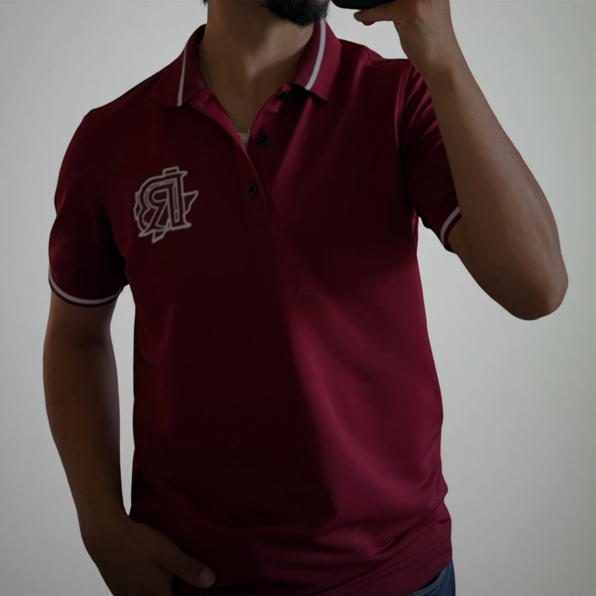 ‘’WALTER’’ BR BURGUNDY POLO
