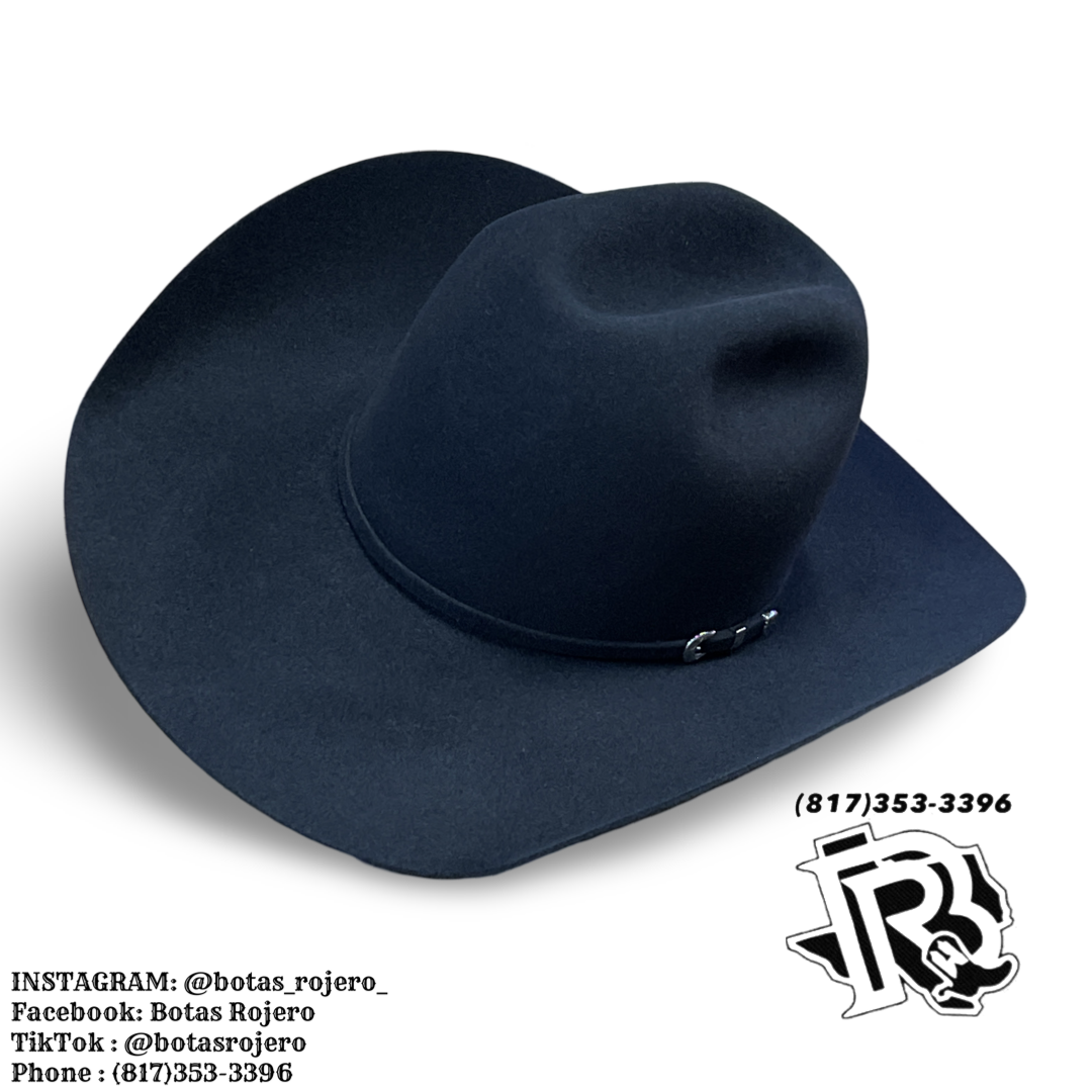 10X BLACK | RODEO KING COWBOY FELT HAT
