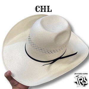 “ AZEL “ | MEN WESTERN COWBOY STRAW HAT 4 1/4 INCH BRIM
