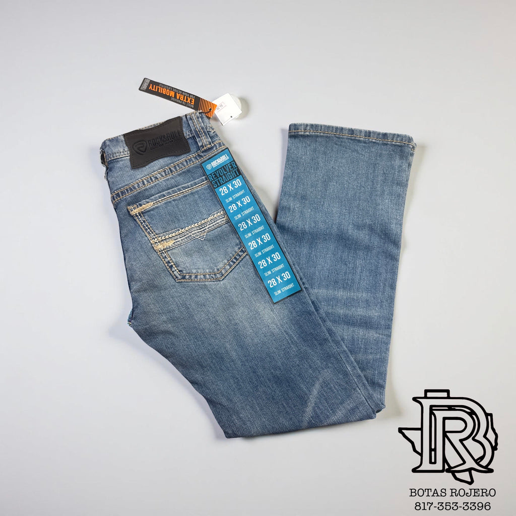 ROCK & ROLL MENS REFLEX ROPE STITCH REVOLVER LIGHT VINTAGE | BM1RD03115 BLUE LABEL