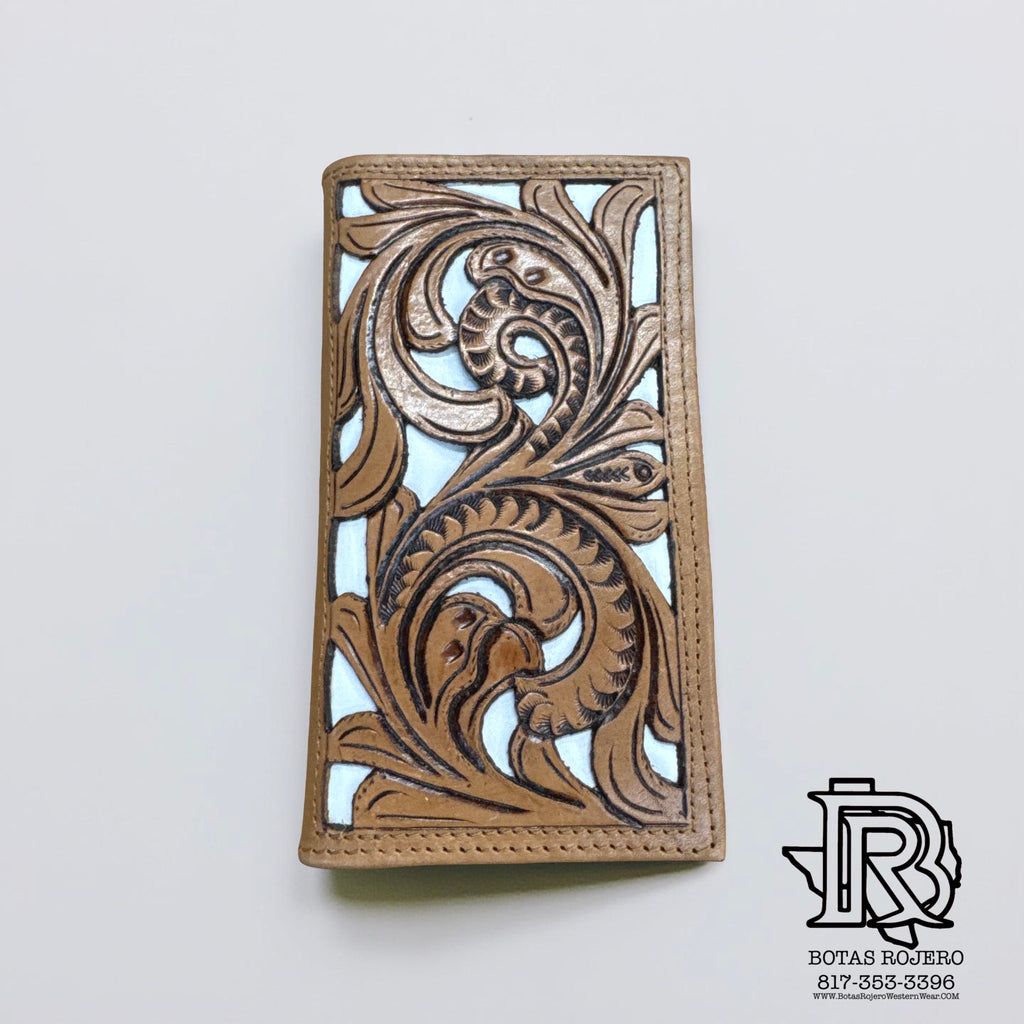 “ MARIO  “ | IRON SPUR ™️ MEN RODEO WALLET WESTERN TOOLED LEATHER WALLET